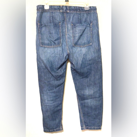 Vince. Capri Jeans Drawstring Waist Sz XS - Picture 4 of 6